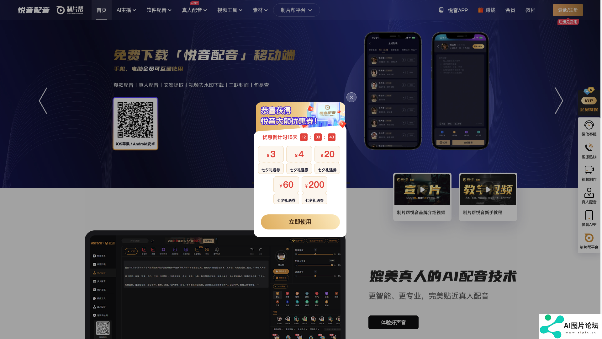 项目主页截图