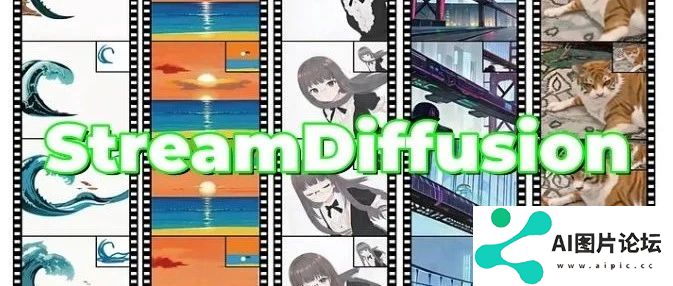 StreamDiffusion：实时互动生成图像的管道级解决方案