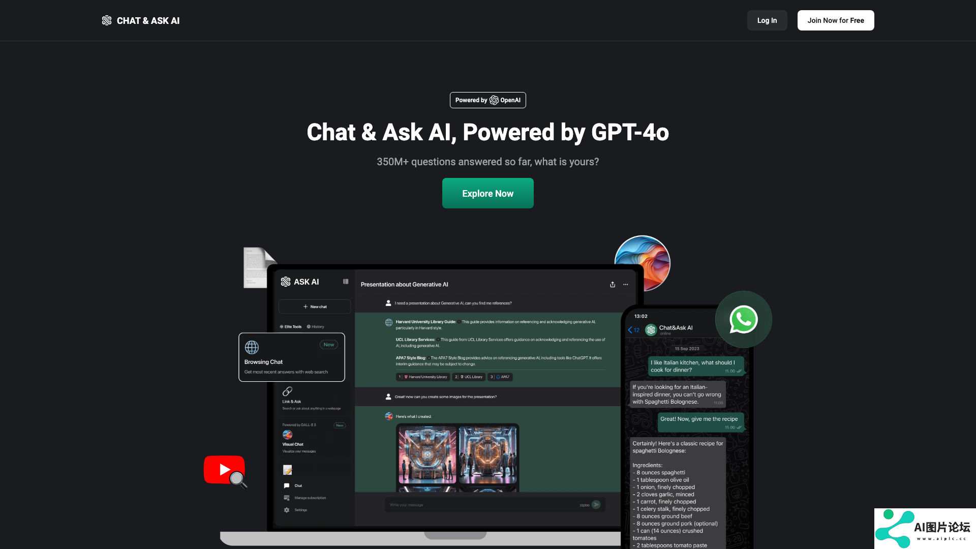 Chat & Ask AI 项目主页