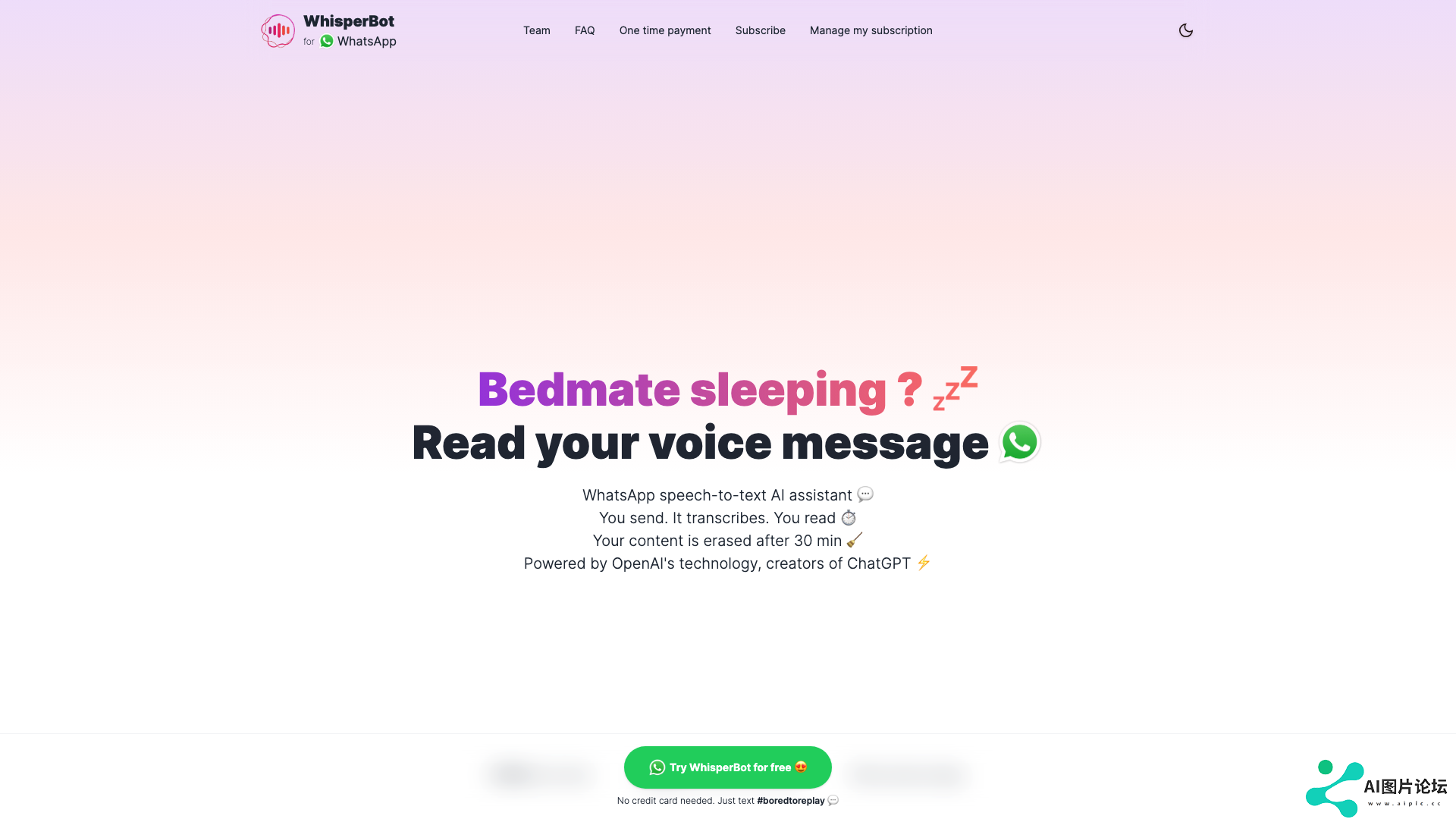 WhisperBot 项目主页
