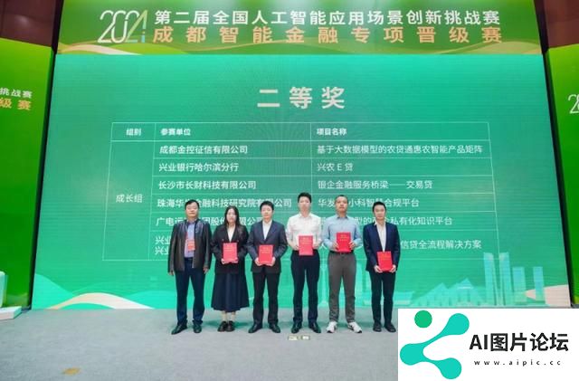 长财科技“交易贷”项目获全国人工智能应用场景创新挑战赛智能金融专项赛二等奖