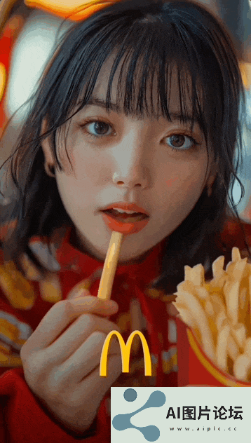 麦当劳请了11个AI美女为薯条疯狂打call 网友吵翻了