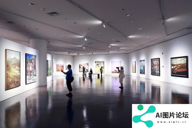人工智能背景下的全国美展油画作品展