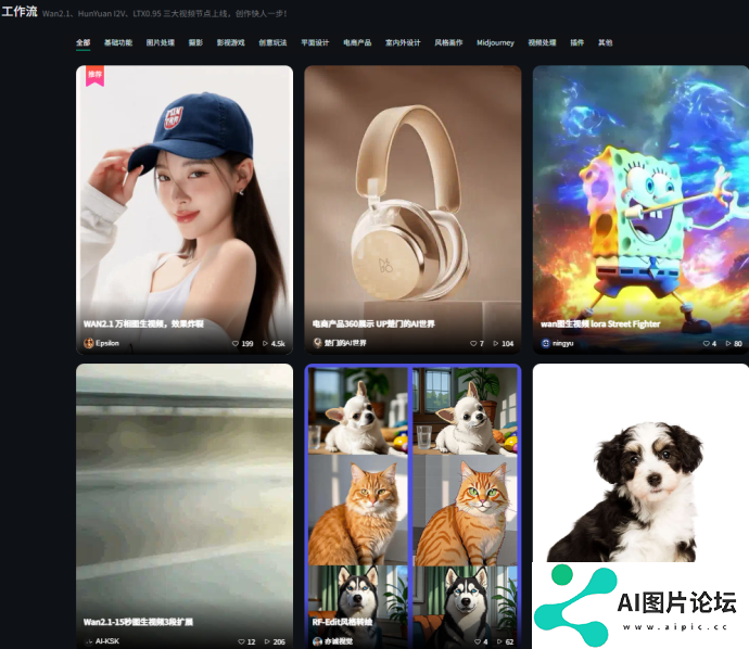 RunningHub：瞄准图形音视频领域，做AIGC应用共创平台，它有何特点？